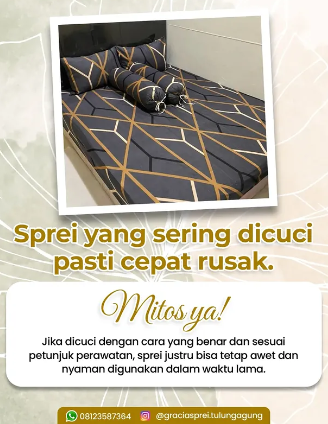 <p>Sprei yang awet bukan ditentukan seberapa serin